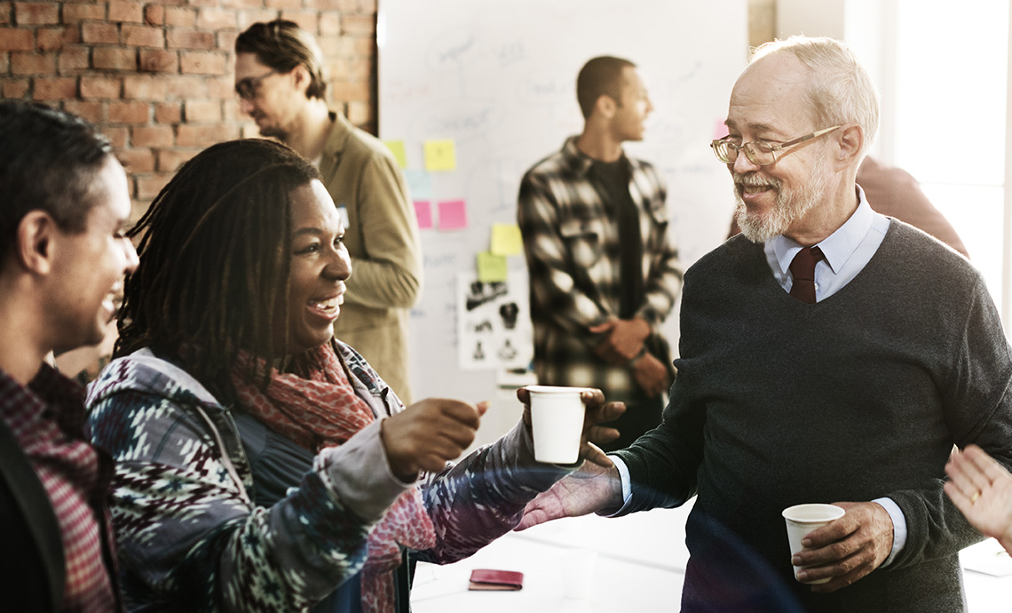 conference attendees at Future of Aging summit