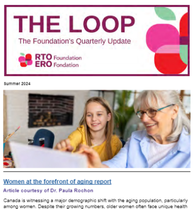 Women at the forefront of aging report