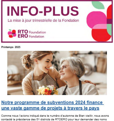 Notre programme de subventions 2024 finance une vaste gamme de projets à travers le pays